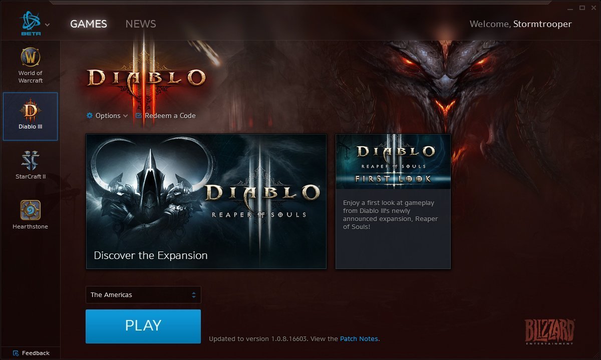 Battle.net Desktop App - Diablo III