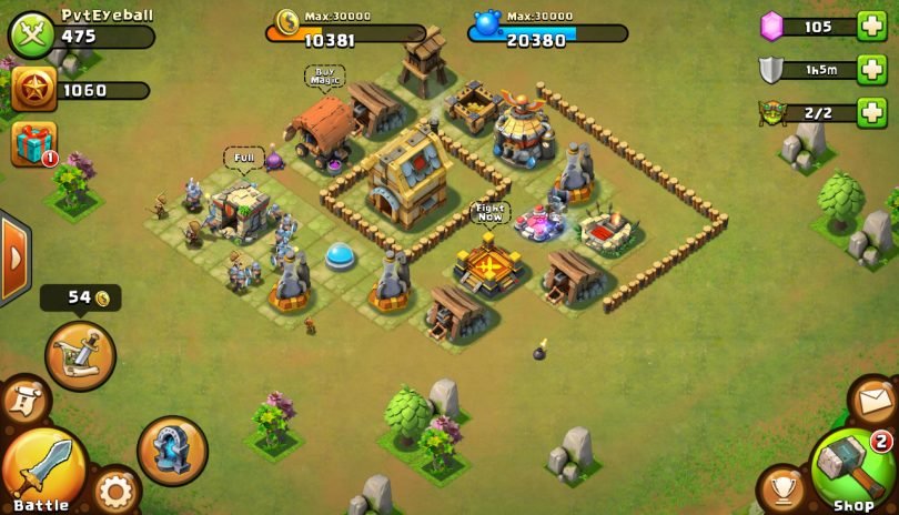 Castle Clash Defense Screenshot