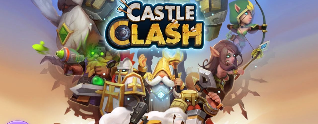 Castle Clash Title Screen Wallpaper