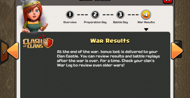 Clash of Clans - Clan Wars War Results