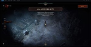 Diablo 4 Website Gameplay