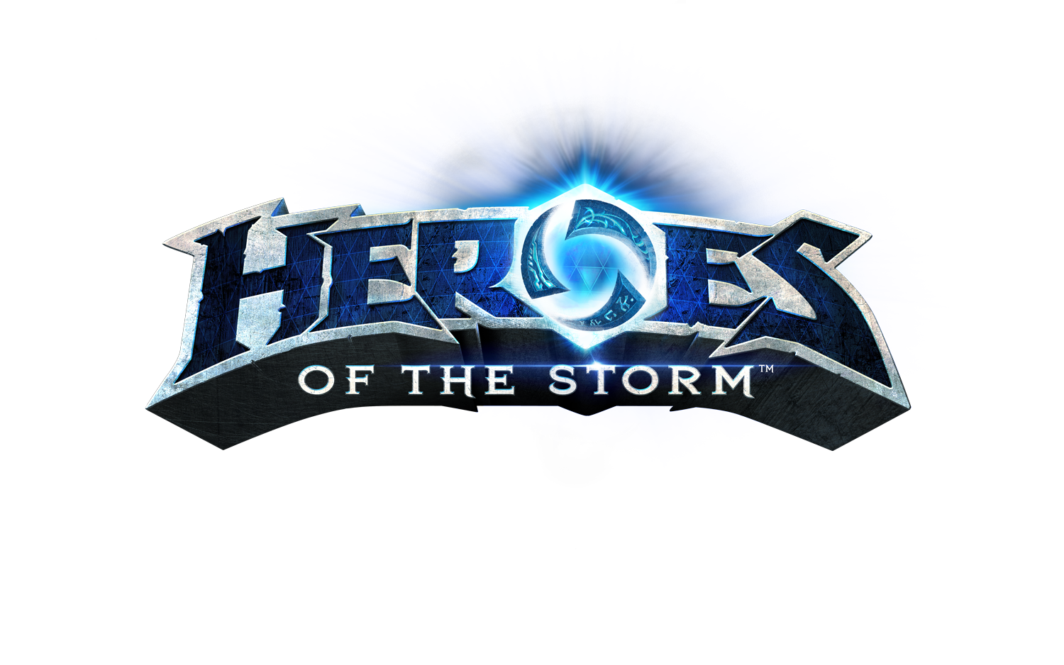 Logo Heroes of the Storm White